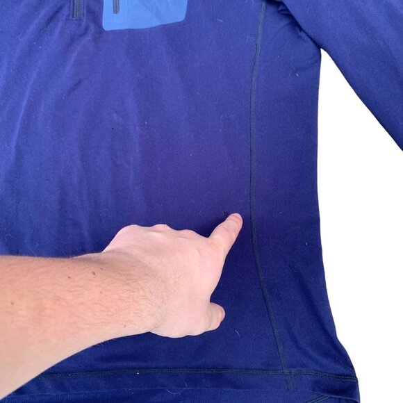 ARC’TERYX Satoro Jacket SV Ziv Neck Long Sleeve T-Shirt XL - Picture 9 of 10